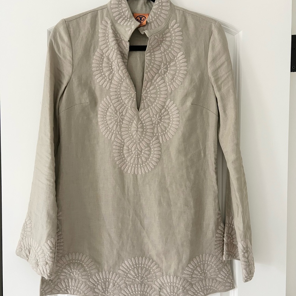 Tory Burch Embroidered Tunic